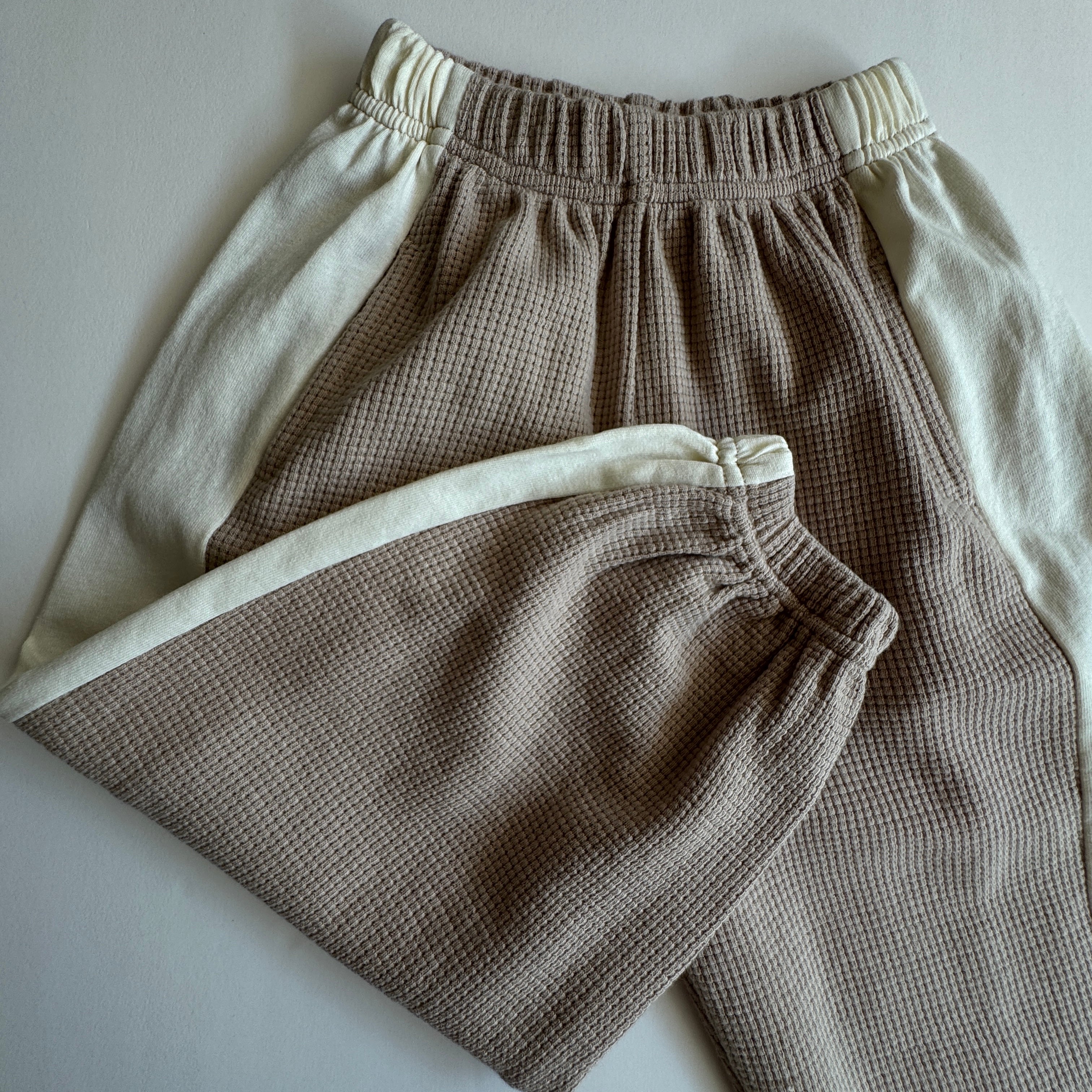 Waffle jogger pants "Brooklyn" - PaPeony