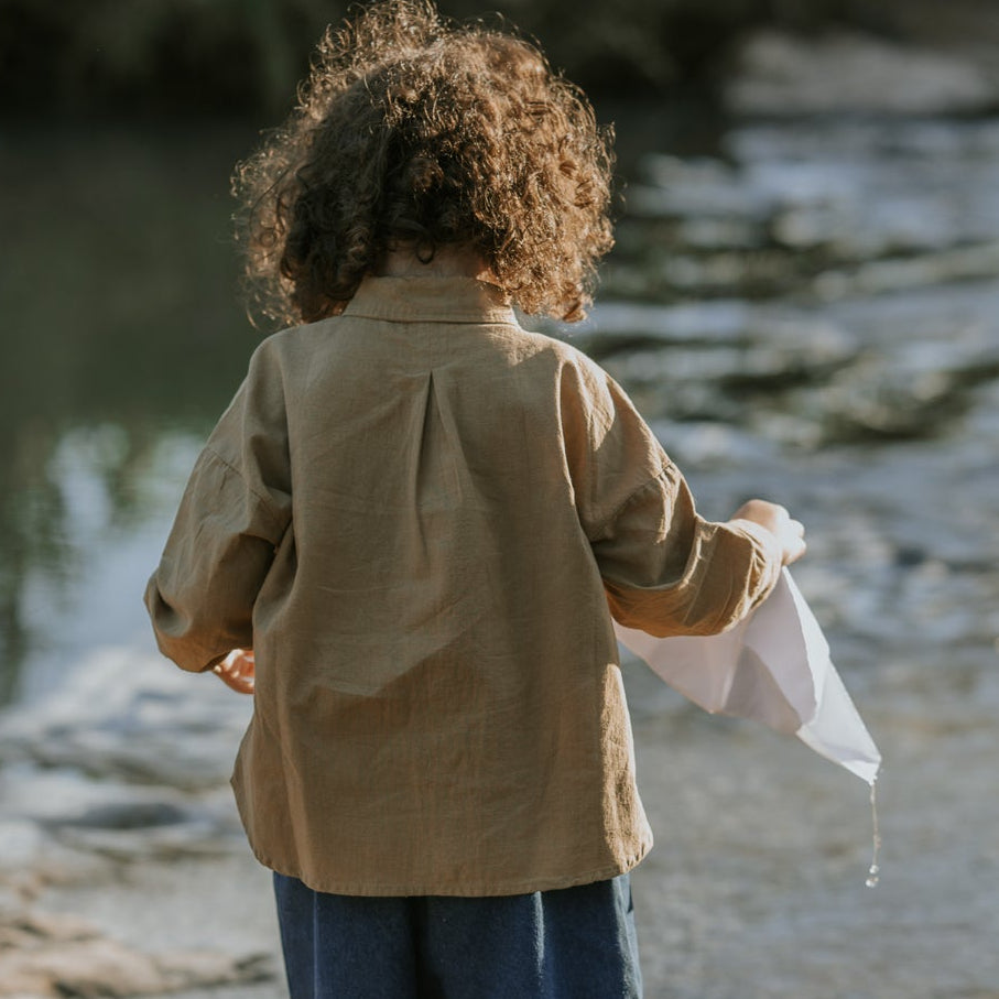 Linen shirt "Andrew" - PaPeony